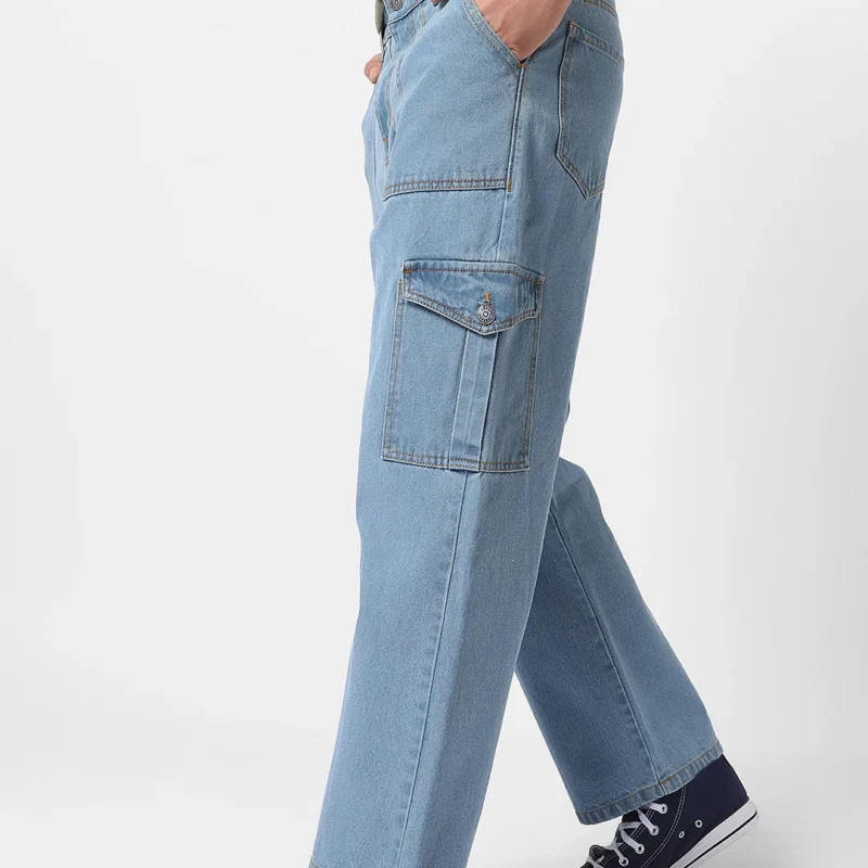 Ranova Relaxed Fit Cargo Jeans – Men